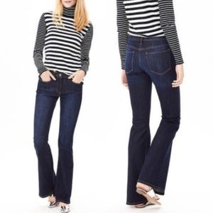 NWOT Banana Republic Dark Rinse Flare Leg Jeans